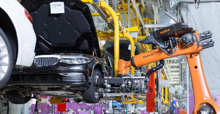 dây chuyển sản xuất và lắp ráp xe của Magna